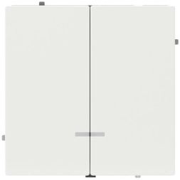 Выключатель 2-кл. KANT с подсветкой бел. магнолия DKC 7000134