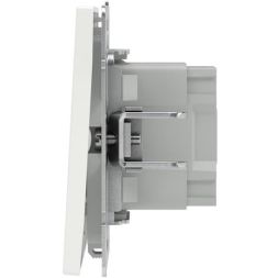 Выключатель 2-кл. KANT с подсветкой бел. магнолия DKC 7000134