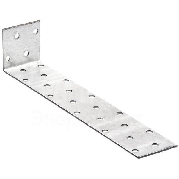 Уголок крепежный анкерный 40х200х40х2.0мм оцинк. Невский Крепеж 824836