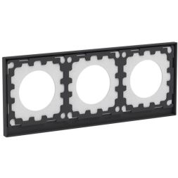 Рамка 3-м KANT IP44 черн. уголь DKC 7012946