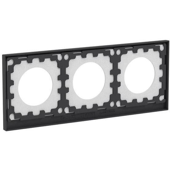 Рамка 3-м KANT IP44 черн. уголь DKC 7012946