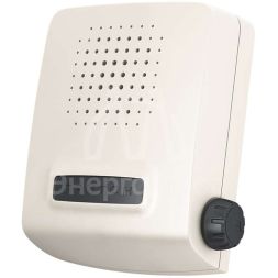 Звонок проводной Сверчок аэропорт регул. громкости 220В 80-90дБА бел. Тритон СВ-01Р