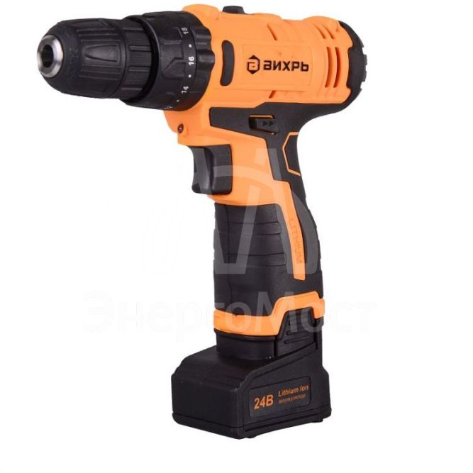 Дрель-шуруповерт Вихрь ДА-24Л-2КУ