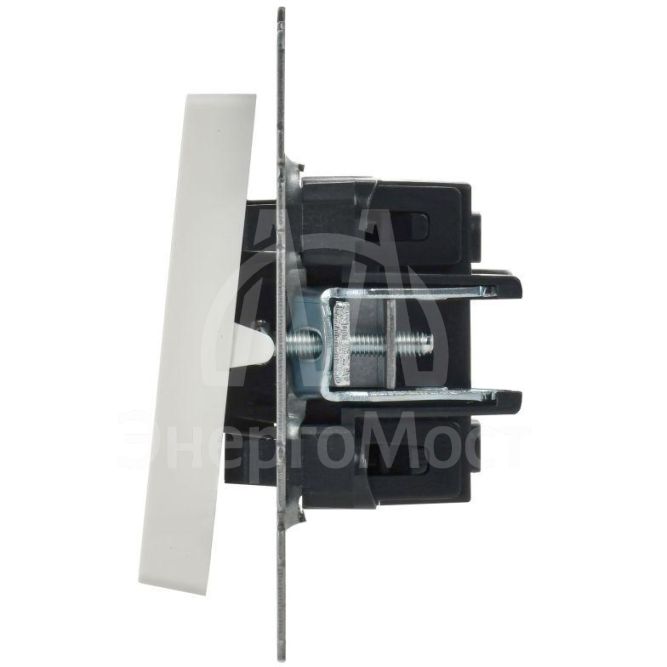 Выключатель перекрестный 1-кл. СП BRITE 10А ВС10-1-3-БрБ бел. IEK BR-V13-0-10-K01