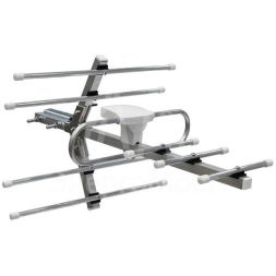 Антенна ТВ наружная &amp;quot;АКТИВНАЯ&amp;quot; для аналогового и цифрового ТВ - DVB-T2 (модель RX-411) (коробка) Rexant 34-0411