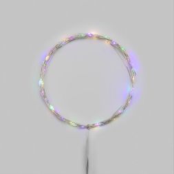 Гирлянда светодиодная Роса 5м 50 LED мультиколор IP20 2хАА (в комплект не входят) Neon-Night 302-069