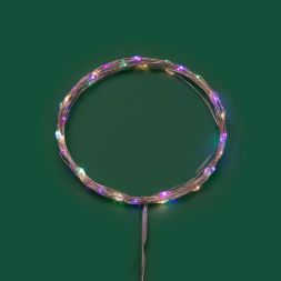 Гирлянда светодиодная Роса 5м 50 LED мультиколор IP20 2хАА (в комплект не входят) Neon-Night 302-069