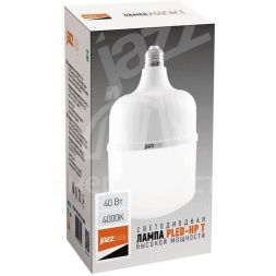 Лампа светодиодная PLED-HP-T120 40Вт 4000К бел. E27 3400лм JazzWay 1038920