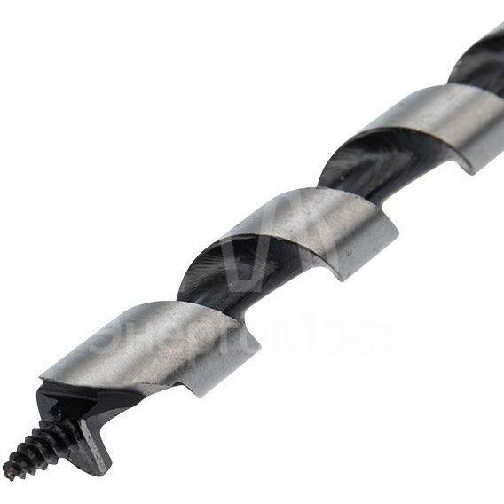 Сверло винтовое по дереву 12х460мм (шестигранный хвостовик) Kranz KR-91-0703