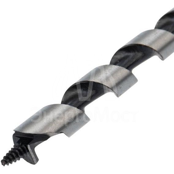 Сверло винтовое по дереву 12х460мм (шестигранный хвостовик) Kranz KR-91-0703