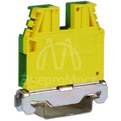 Клемма винт. TEC.6/O 6кв.мм жел/зел. DKC ZTO120