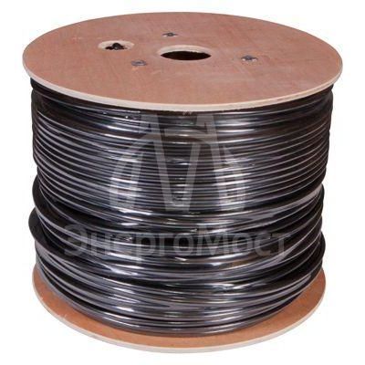 Кабель витая пара F/UTP 4х2х24AWG кат.5E медь наружн. прокл. черн. (м) PROCONNECT 01-0154