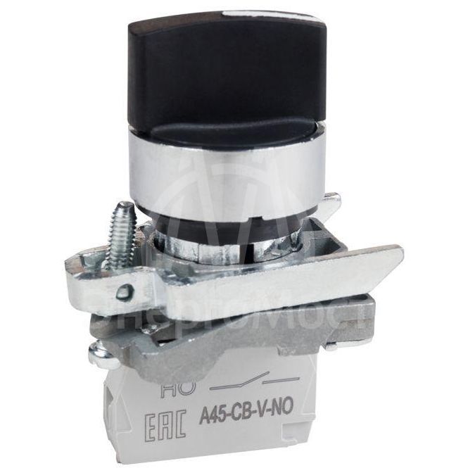 Переключатель OptiSignal D22 C4-S-21 2 положения металл 1НО XB4BD21 КЭАЗ 332169