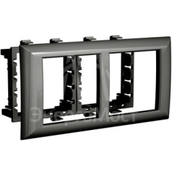Рамка-суппорт 4мод. Avanti для In-liner Front черн. DKC 4402914