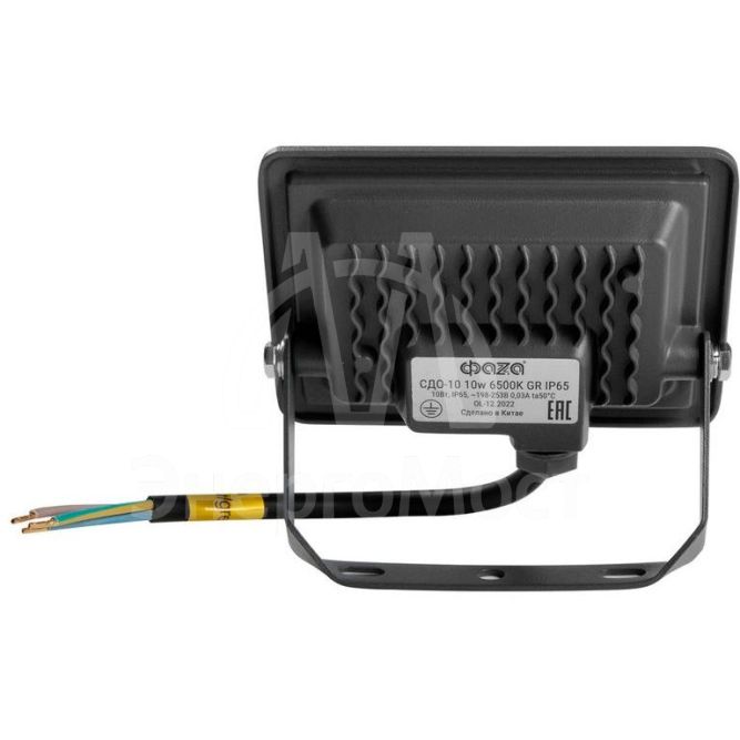 Прожектор СДО-10 10Вт 6500К GR IP65 230И ФАZА 5032033