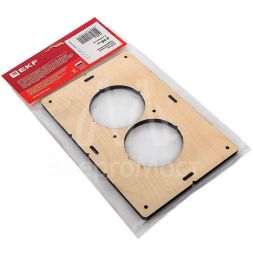 Шаблон для подрозетников c 2 отв. d68мм Expert EKF sh-d68-2