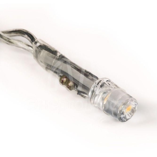 Гирлянда &amp;quot;Айсикл&amp;quot; (бахрома) 1.8х0.5м 48LED мультиколор 3Вт 230В IP20 провод прозр. Neon-Night 255-019