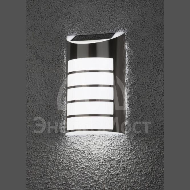 Подсветка фасадная ERAFS024-40 Сталь 5LED 17лм солнечная батарея ЭРА Б0044254