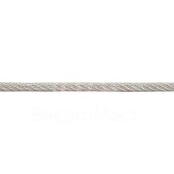 Трос стальной в ПВХ изоляции d2.0-3.0мм (уп.20м) Tech-Krep 127853