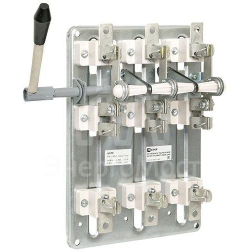 Разъединитель-предохранитель РПБ-2 250А левый привод без ППН Basic EKF rpb-r-250l