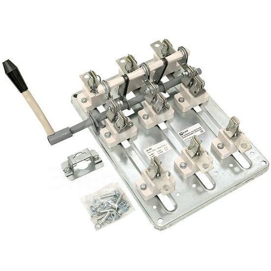 Разъединитель-предохранитель РПБ-2 250А левый привод без ППН Basic EKF rpb-r-250l