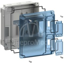 Корпус пластиковый ЩУРн-П 3/6 KREPTA 5 IP66 PC IEK MSP3-N-06-55