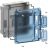 Корпус пластиковый ЩУРн-П 3/6 KREPTA 5 IP66 PC IEK MSP3-N-06-55