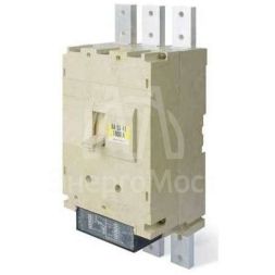 Выключатель автоматический 3п 1000А 50кА ВА55-41 340010 ЭР 660В передн. подкл.: Cu шина; кабель с каб. наконечн. Контактор 1002545