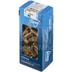 Анкер забиваемый латунный М8 (уп.100шт) коробка Tech-Krep 140599