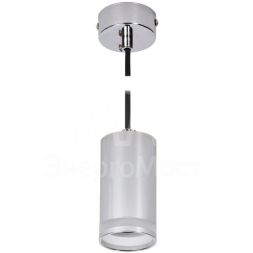 Светильник 4007 подвесной под лампу GU10 хром IEK LT-UCB0-4007-GU10-1-K23