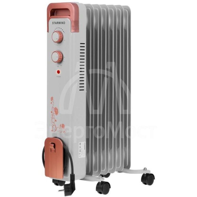 Радиатор электрический 7 секц. масл. 1500Вт SHV6710 STARWIND 1387162