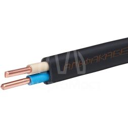 Кабель ВВГ-Пнг(А)-LS 2х1.5 ок (N) 0.66кВ (м) АЛЬФАКАБЕЛЬ 656678