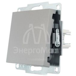 Механизм выключателя 1-кл. СП VESNA платина LEZARD 742-3588-100