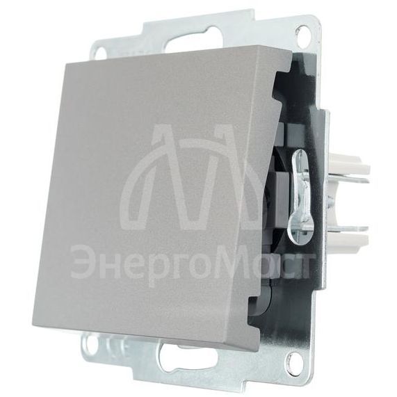 Механизм выключателя 1-кл. СП VESNA платина LEZARD 742-3588-100