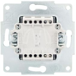 Механизм выключателя 1-кл. СП VESNA платина LEZARD 742-3588-100