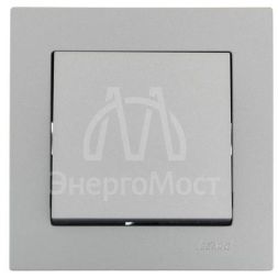 Механизм выключателя 1-кл. СП VESNA платина LEZARD 742-3588-100