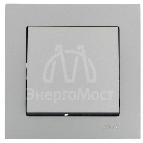 Механизм выключателя 1-кл. СП VESNA платина LEZARD 742-3588-100