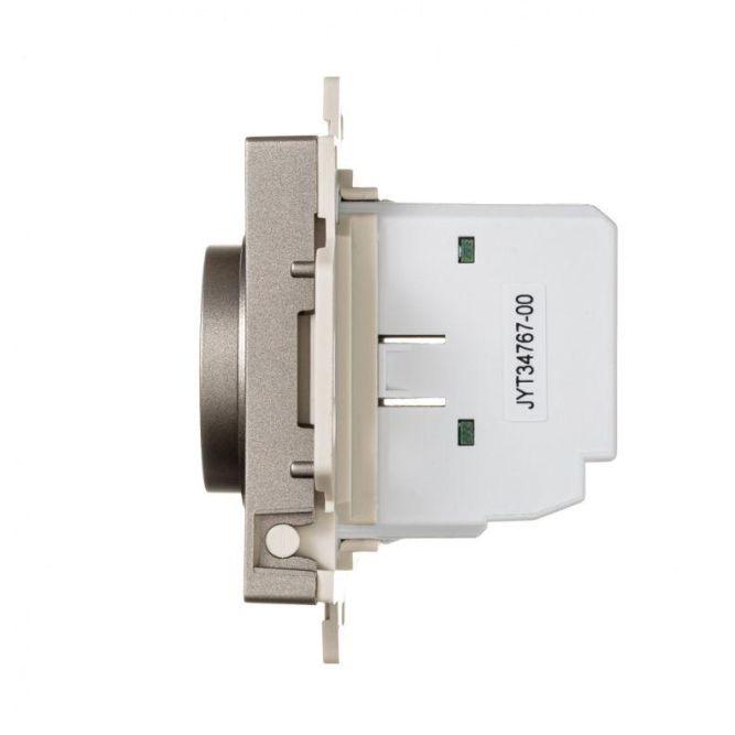 Механизм термостата ATLASDESIGN электрон. теплого пола с датчиком 10А шампань SchE ATN000535