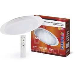 Светильник светодиодный COMFORT GALAXY 120Вт 230В 3000-6500К 9600лм 600х85 мм с пультом ДУ IN HOME 4690612035079