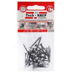 Саморез 3.8х32 гипсокартон-дерево (уп.30шт) пакет Tech-Krep 102371