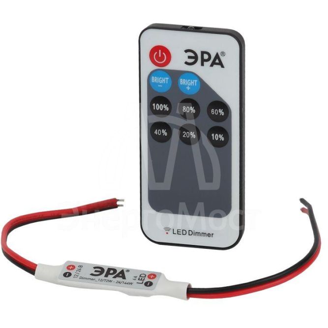 Диммер для светодиодной ленты Dimmer_12/72W - 24/144W ЭРА Б0043441