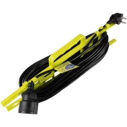 Удлинитель-шнур на рамке 1х20м с заземл. CSG100-2000 ФАZА 5063884