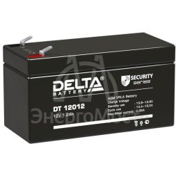 Аккумулятор 12В 1.2А.ч Delta DT 12012