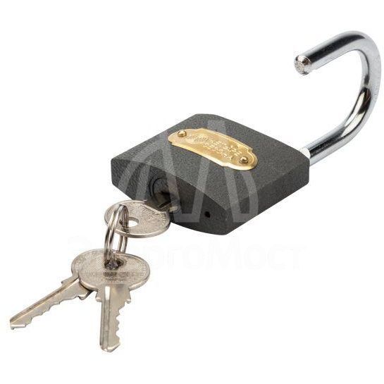 Замок навесной &amp;quot;Чугун&amp;quot; 50мм ЧЕТЫРЕ СЕЗОНА 79-0005