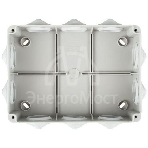 Коробка распаячная ОП 190х140х70 IP44 КМ41243 RAL7035 IEK UKO11-190-140-070-K41-44