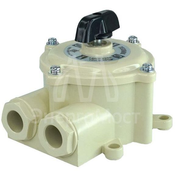 Выключатель пакетный ПВ2-16А в пл. корп. IP56 Электротехник ET001802