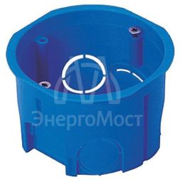 Коробка установочная КМТ-010-033 для твердых стен 68х45 полипропилен винты IP20 EKF plc-kmt-010-033