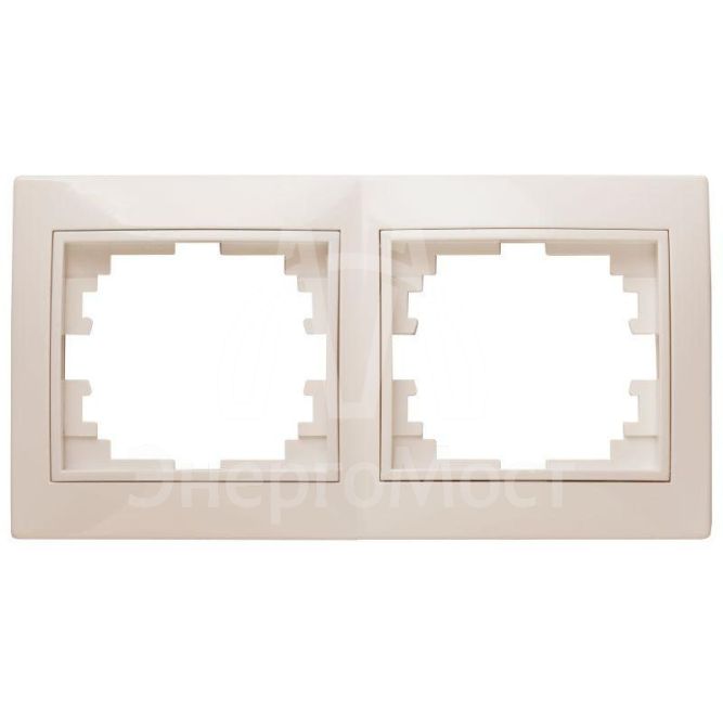 Рамка 2-м СП Plano 1-502-02 гор. сл. кость Intro Б0027626