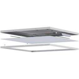 Светильник светодиодный AVRORA-90 32 4000К IP20 588х588х25 CRI80 opal-sand встраив. грильято бел. CSVT ЦБ-00006944