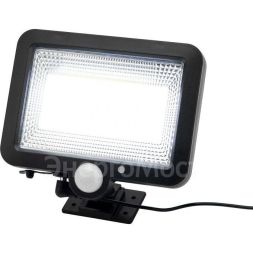 Прожектор светодиодный NEВт AGE COB 15Вт 6500К IP65 3 режима выносная солнечная панель 5м датчики движения и освещенности аккумулятор Lamper 602-1002